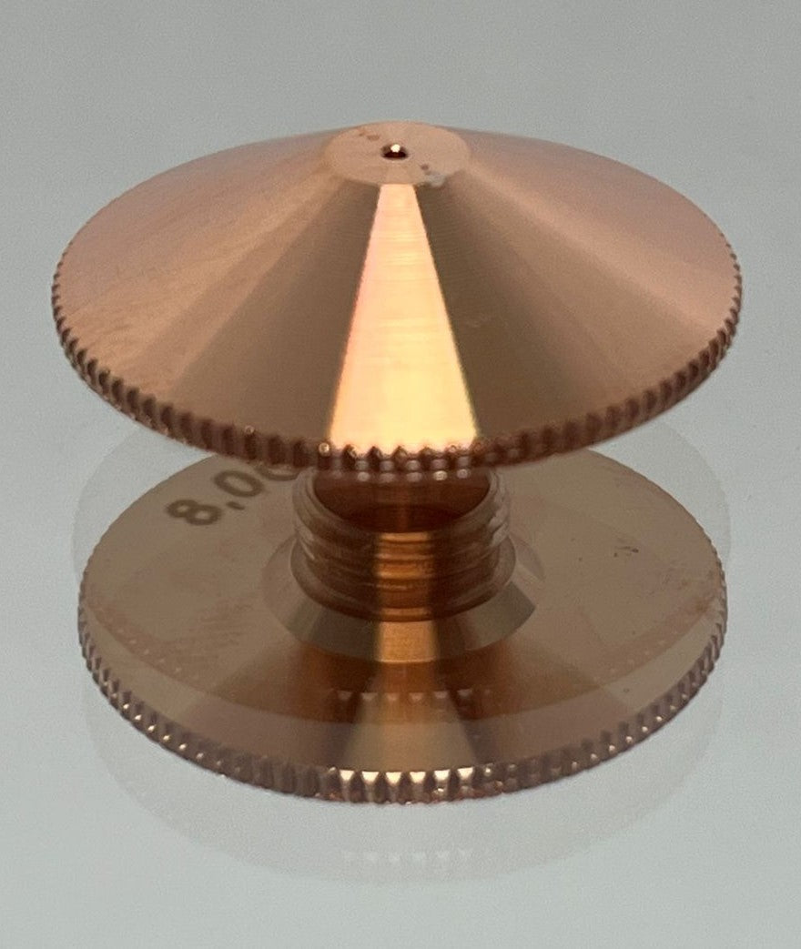 124561 - Nozzle Std 0.8 mm suitable for use with Trumpf(R) Laser, Unit price, Pack of 10