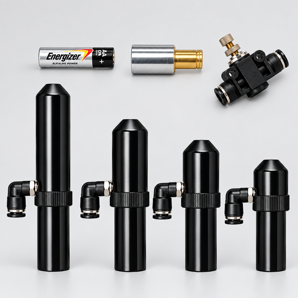 20mm Diameter CO2, Laser Lens Tube with ZnSe Focus Lens | Available Individually or as 3-Piece & 4-Piece Kits + Alignment Tool