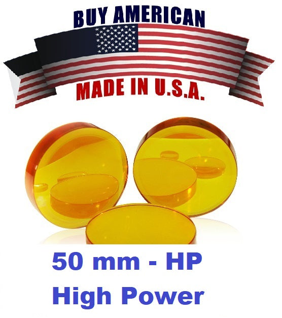 Focus Lens. Dia 2" (50.0mm), FL 6.69" (170.0mm) ET .354" (9mm). Suibable to be Used with Trumpf Laser