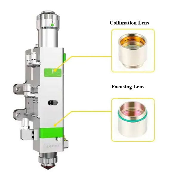 Fused Silica D28 F125 Focusing Lens ASSY - Replacement part Suitable for Raytools ® Fiber Machine