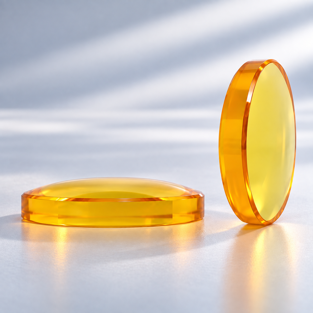 65038 - Plano-convex Focus Lens Dia 2" (50.8mm), FL 7.5" (190.5mm) ET .380" (9.65mm). Suitable for Amada®