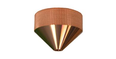 W1661 - Nozzle 1.7mm short Suitable for use with Mitsubishi(R) Laser, Pack of 10