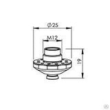 1879940, 1879951, 1879952, 1879953 - 1.4-2.3mm CoolLine Nozzle EGL for Trumpf® Laser, Pack of 10