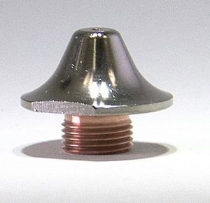 71369813 - Nozzle 1.4mm double mushroom Suitable for use with Amada® Laser, Pack of 10