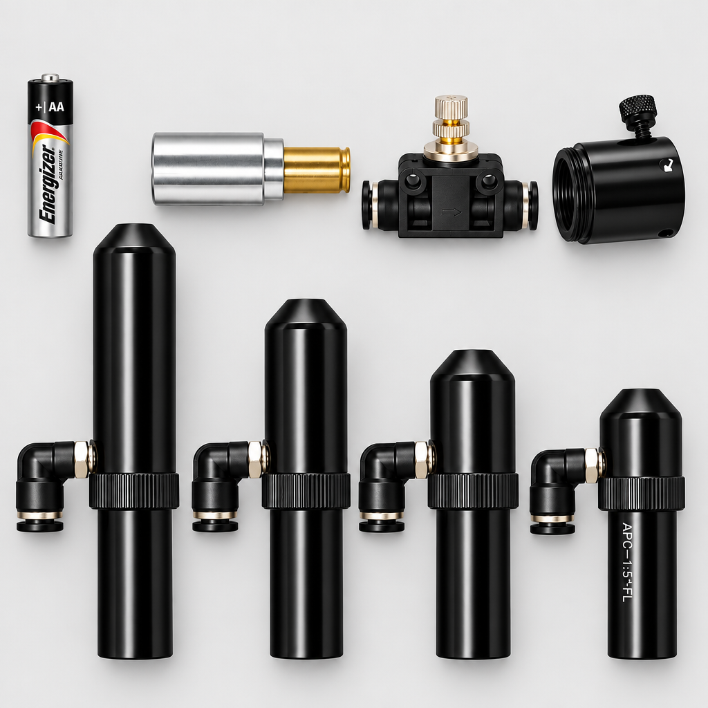 Boss Laser® Retrofit Kit  Upgrade Your Laser Head for APC Lens System & Alignment Tool Compatibility. Available Individually or in 3-Piece / 6-Piece Lens Kits