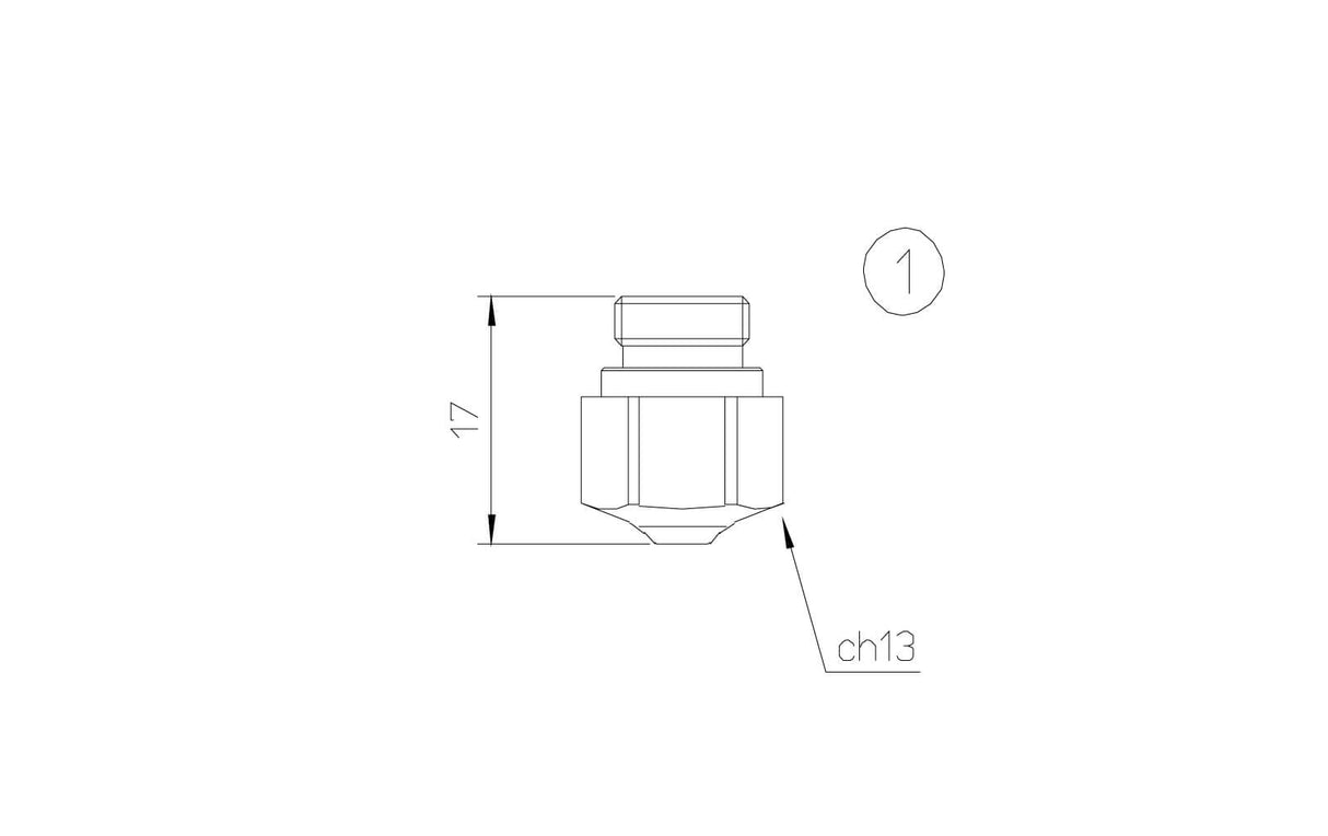 K-Series Chromium-Plated Nozzles suitable for use with Bystronic® laser, Pack of 10