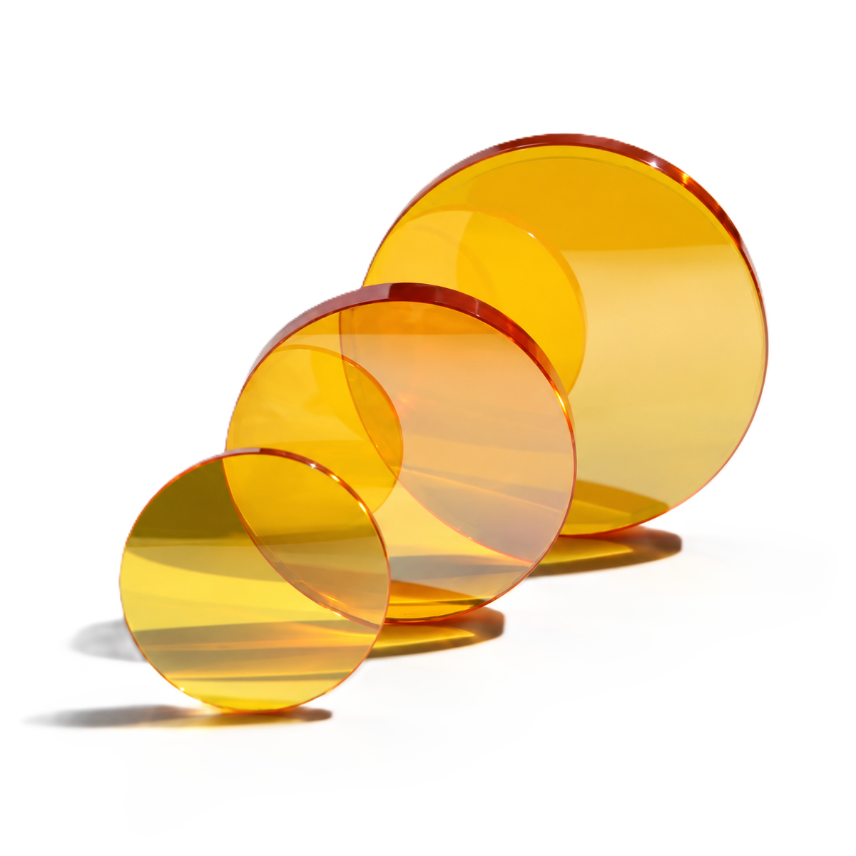 DRO-LPZ-0725-ET2.0 - ZnSe Plano-Convex Focus Lens – 19.05mm Diameter × 2.0mm Edge Thickness × 2.5" Focal Length | 10.6µm AR Coated