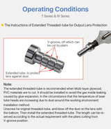 Reci® CO₂ Laser Tube – T Series, 75W-130W Rated Power