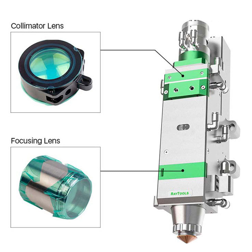 120A32700A - Fused Silica D37 F100 Collimation Lens Assembly - Replacement part for Raytools® BM114 Fiber Machine